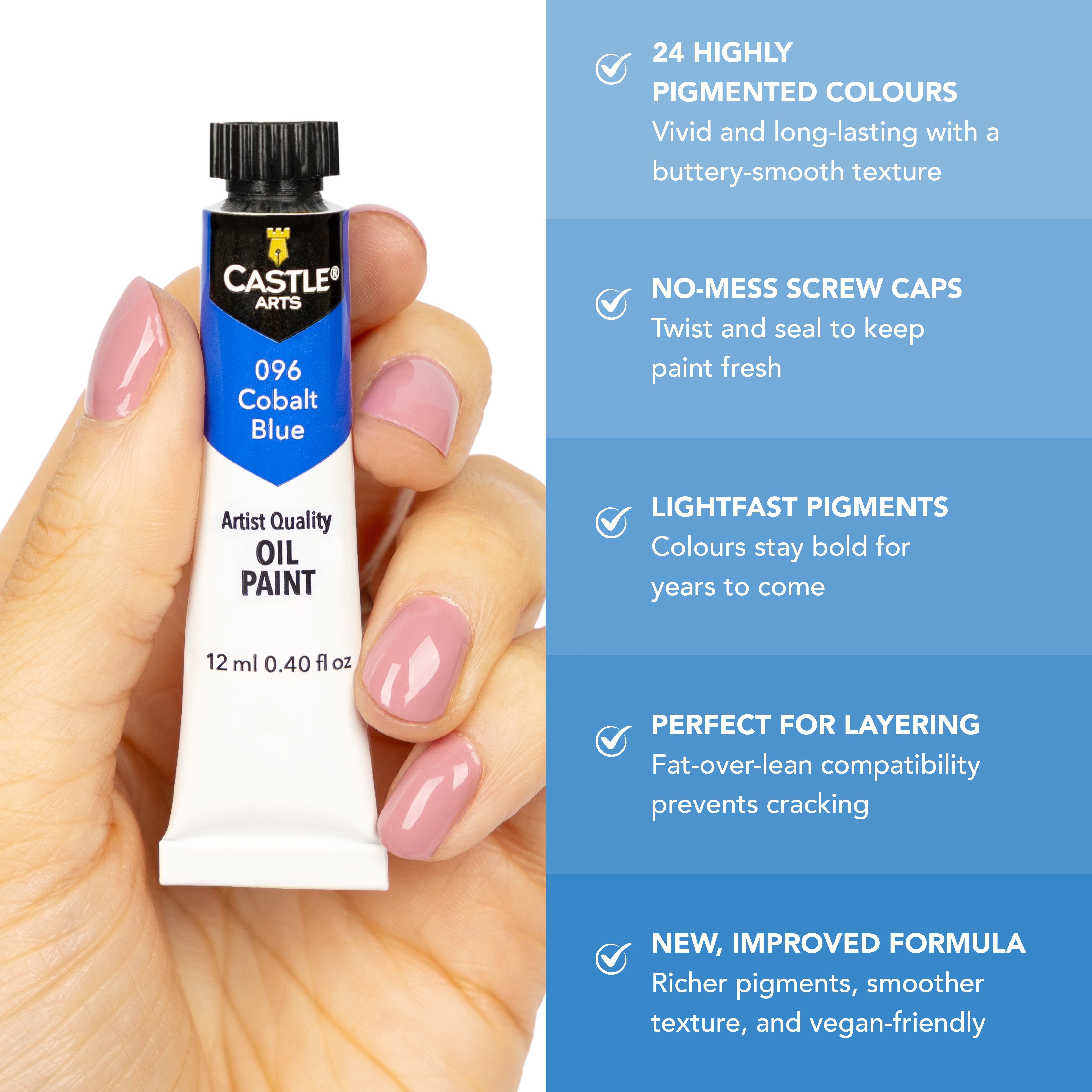 24 Pezzi Set Di Colori Ad Olio