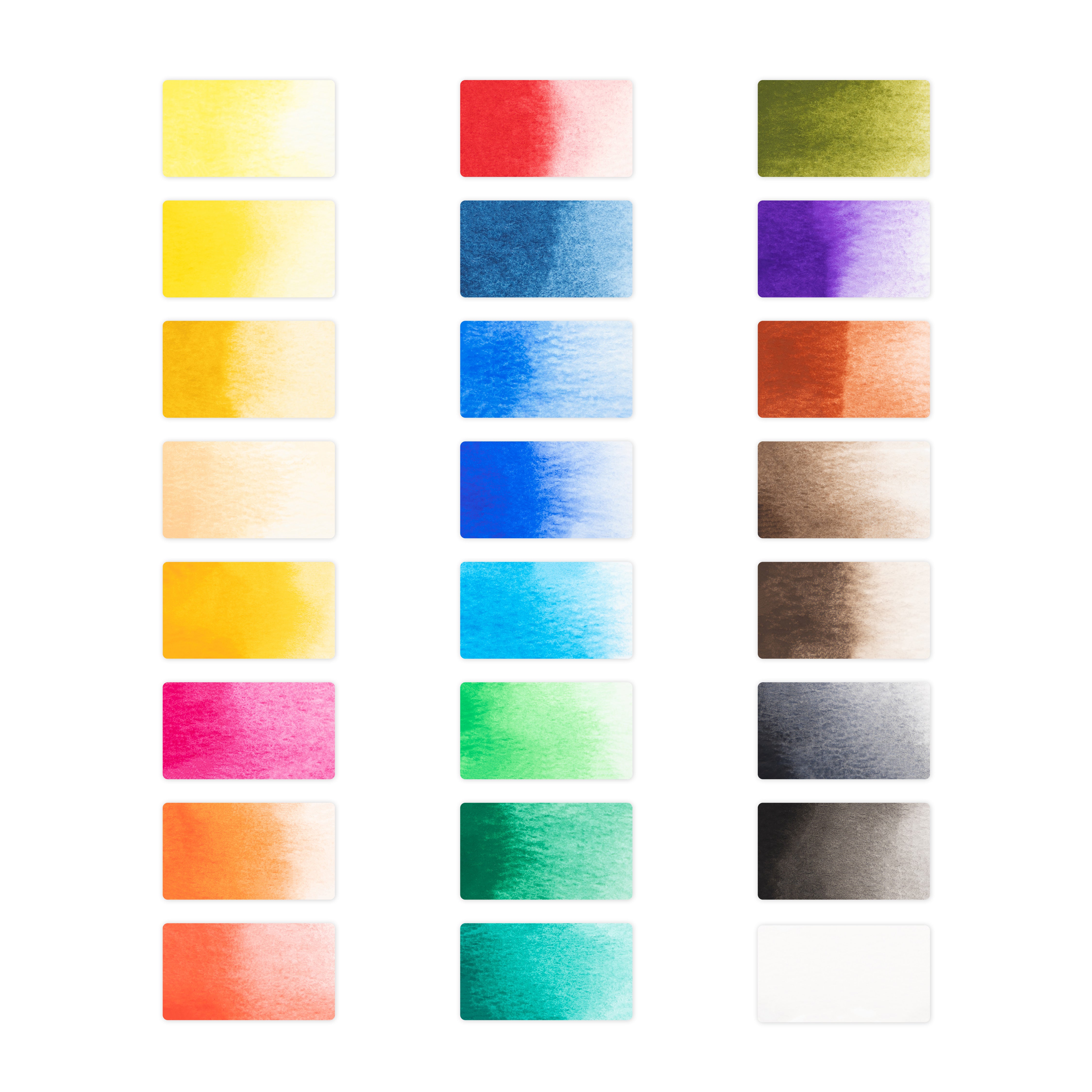 24 Pezzi Set Di Pittura Ad Acquerello