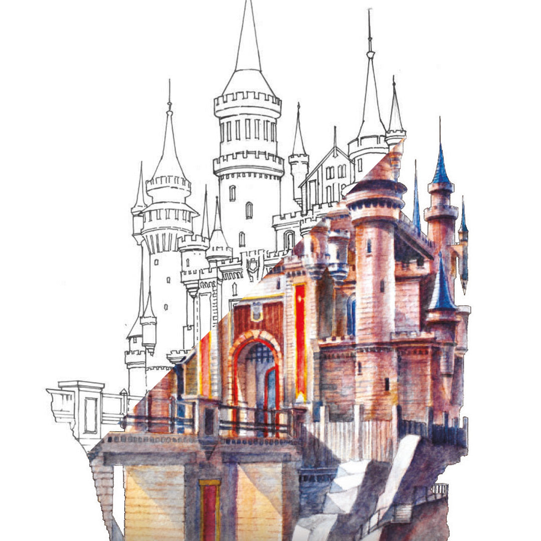 Fantasy Castle | 24 Piece Watercolour Paint Set