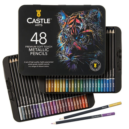 630 Piece Harmonious Expert Drawing and Colouring Pencil Tin Bundle