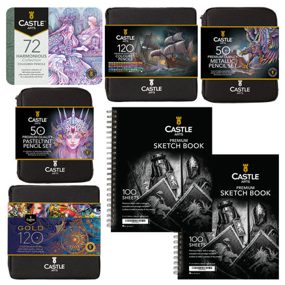 414 Piece Harmonious Expert Colourist Zip Bundle