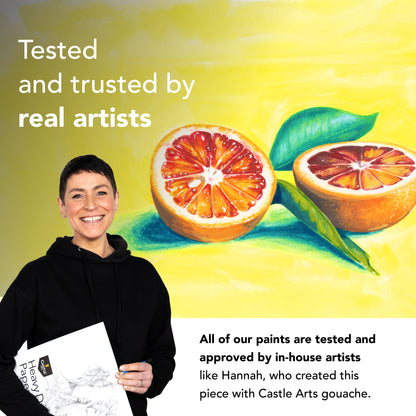 24 Teiliges Gouache-Farbset