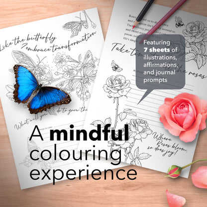 Printable Mindfulness Colouring Journal [Digital Download]